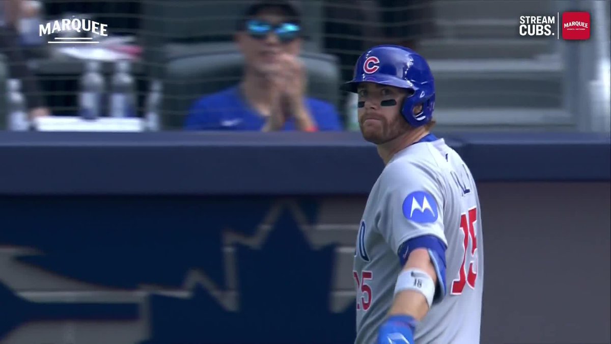 The Cubs had runners on 2nd and 3rd in the 8th with nobody out, trailing by a run. They did not score.
