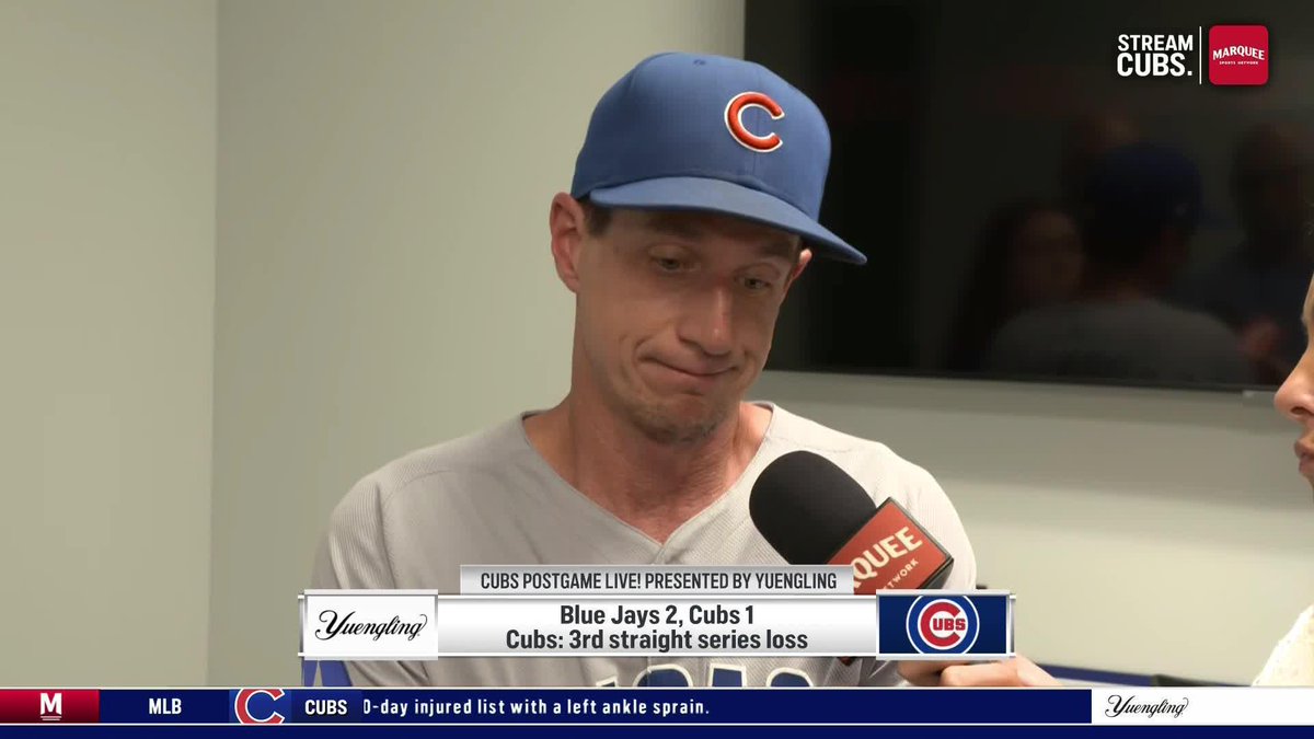 "Couldn't get an inning going really at all." The Cubs dropped their 3rd straight series for the first time in 2025.
