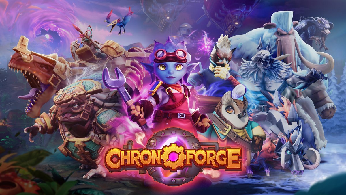 🔥ChronoForge Early Access launches September 10 on the Epic Games Store🔥 Have your piece of the world 😈