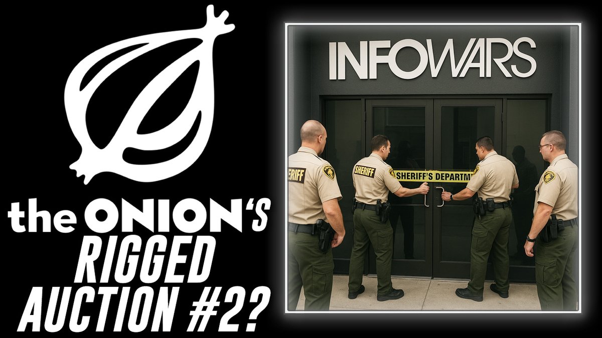 BREAKING: The Onion- Backed By Michael Bloomberg- Has Publicly Launched A New Plan To Take Over Alex Jones' Infowars After Their November 2024 Rigged Auction Failed! The Soros-Backed Democratic Party Judge Has Appointed A Receiver & Is Preparing The Travis County Sheriff's Department To Seize The Infowars Studios! In This Key Report, Alex Jones Breaks Down The Latest Developments