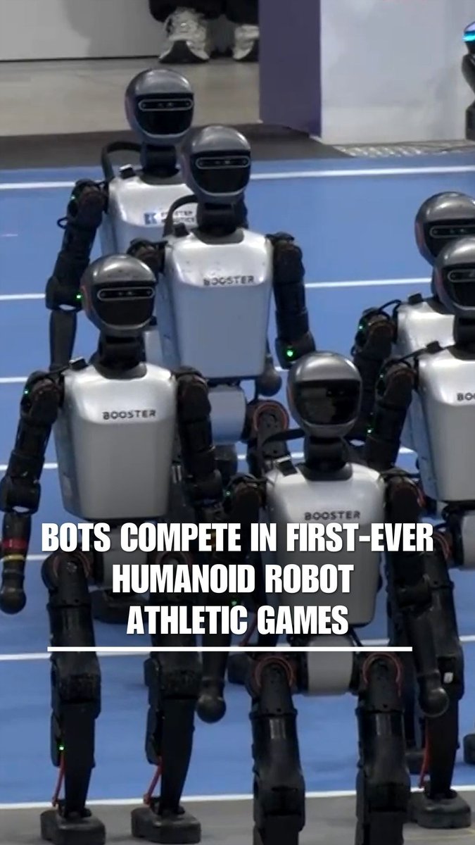 BOT BATTLES: Robot teams from 16 countries competed in 26 different events including track-and-field races, soccer matches, and even dance demonstrations.