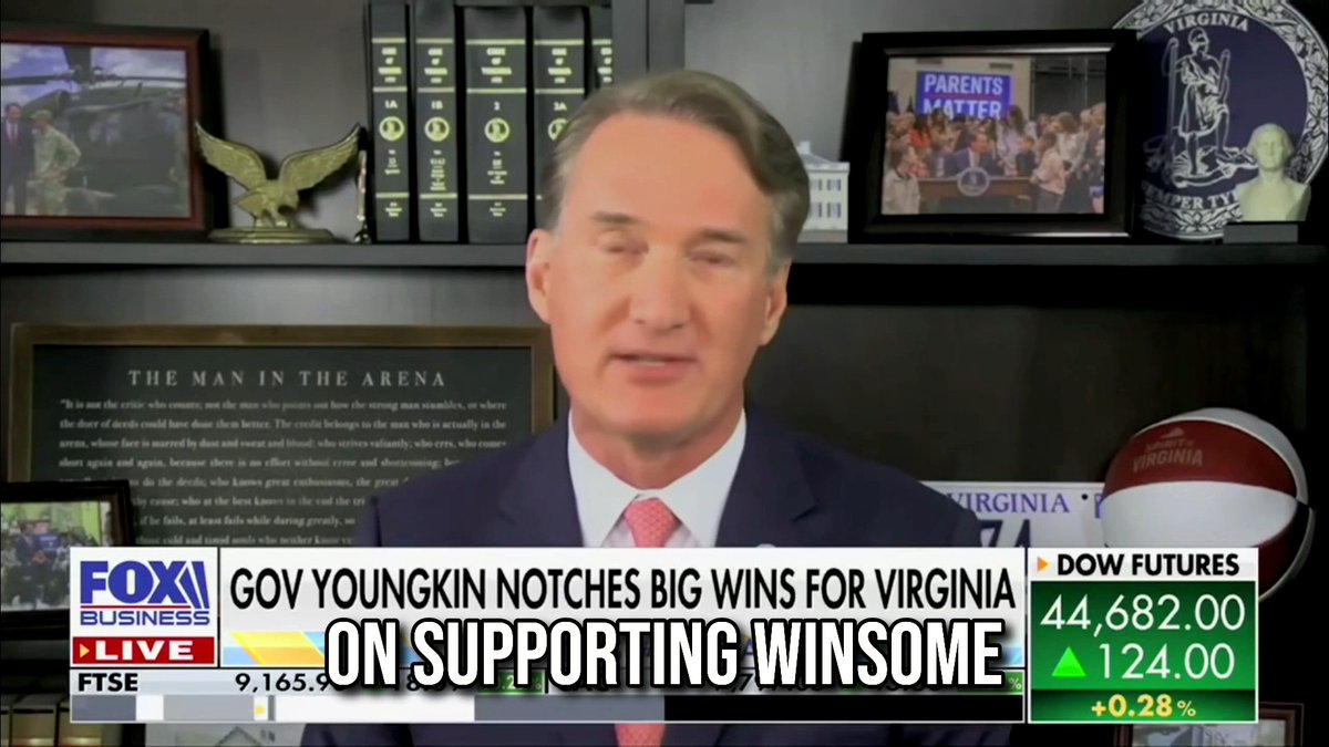 Governor Glenn Youngkin and I have proven what commonsense conservative leadership can do for Virginia. We’ve built momentum and as Governor, I’ll take us even further. The best is yet to come.
