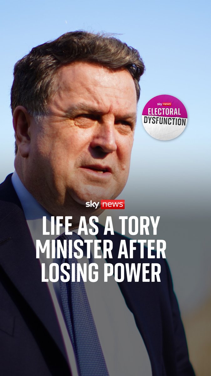 'It looks a bit miserable Mel!' Beth Rigby asks Mel Stride what it's really like when your party loses power. Mel, the current shadow chancellor, was in government from 2010-2024 with the Tory party. Listen to Electoral Dysfunction 🎧