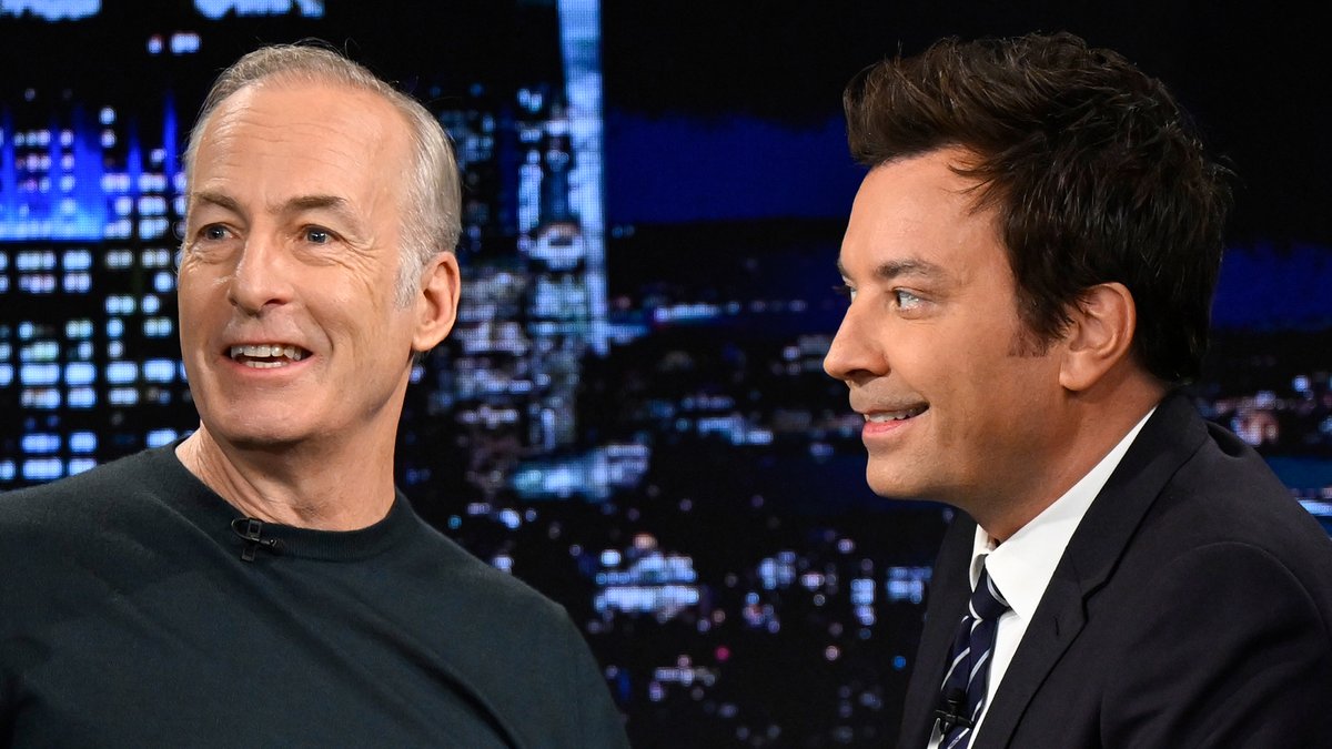 Things go off the rails when Mr. Bob Odenkirk shows Jimmy his action moves from Nobody 2 🤣 #FallonTonight