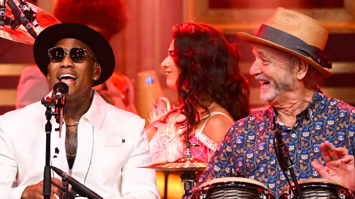 .Pedrito Martinez Group ft. Bill Murray perform “Ilusión Óptica”! Watch the full performance ⬇️ #FallonTonight