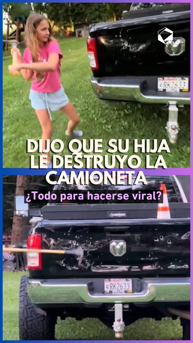 🤡 ¿Romper una camioneta para subirlo a TikTok? El circo por views no tiene fin.