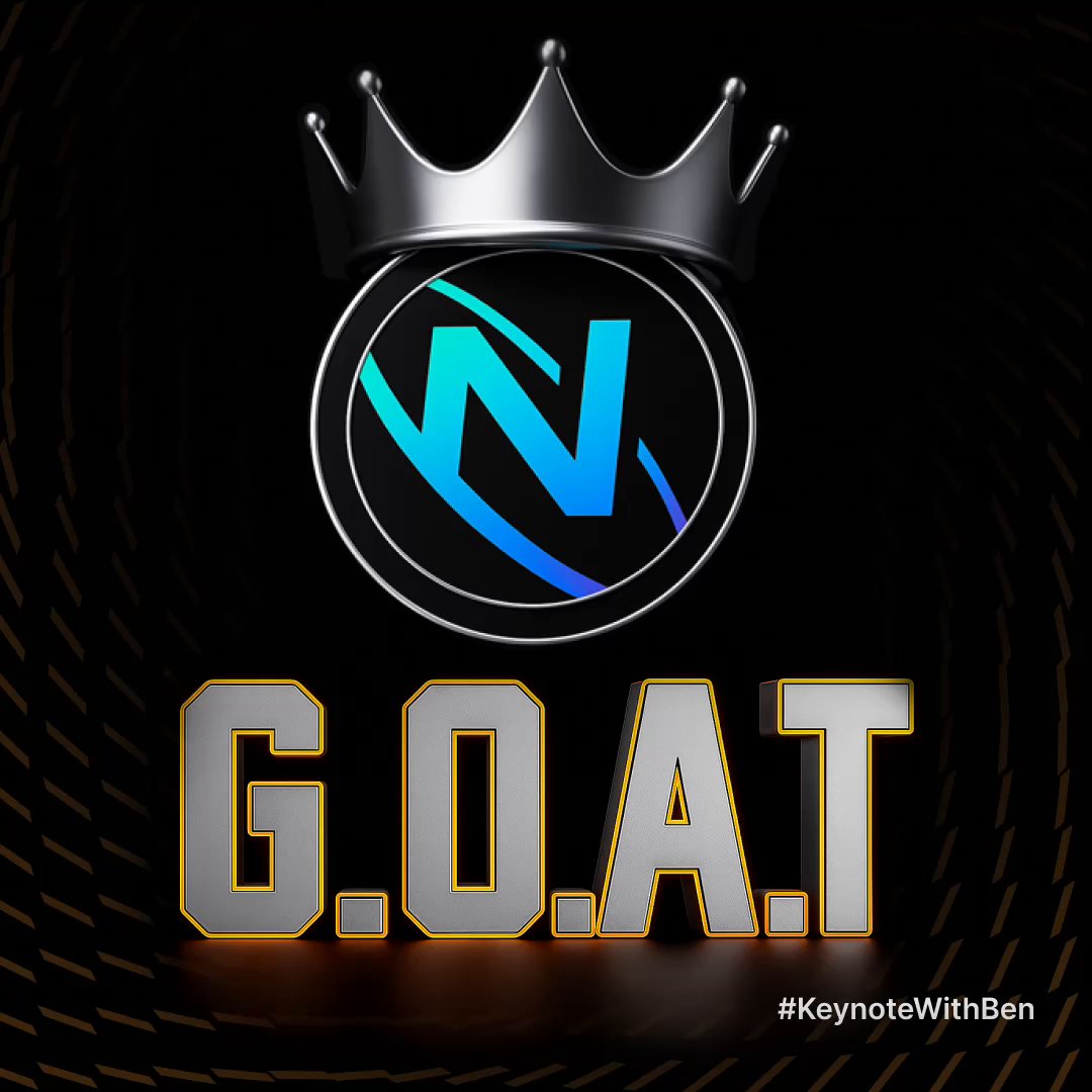 🐐 Last week’s Keynote With Ben dropped a big reveal! 🔥 The H1 2025 GOAT tokens are: $NXPC and $TRUMP Missed it? Catch the livestream here