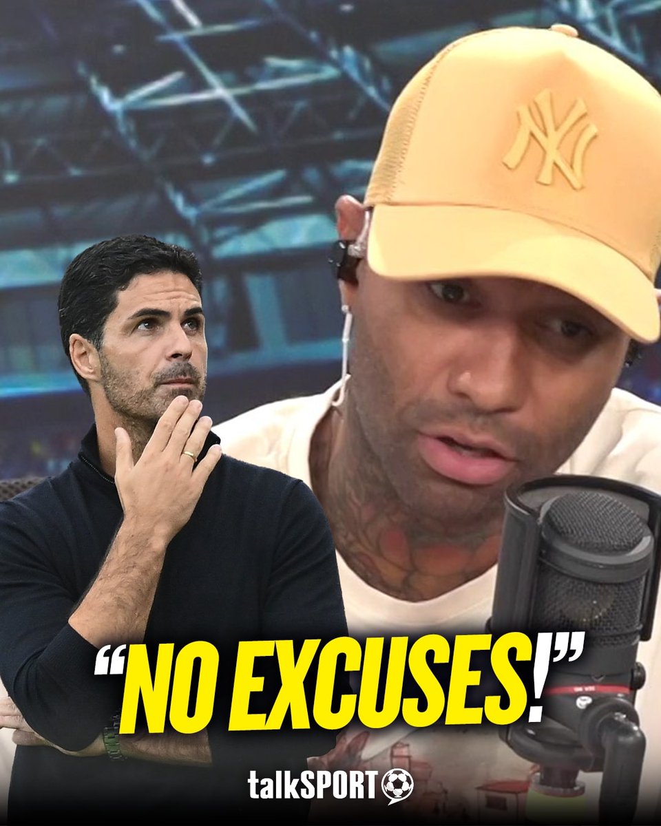 ❌ "There's literally no excuses." 💪 "They've got the striker, they've improved in other areas." Jermaine Pennant explains why Mikel Arteta has no excuse not to win a trophy for Arsenal this season 🔴