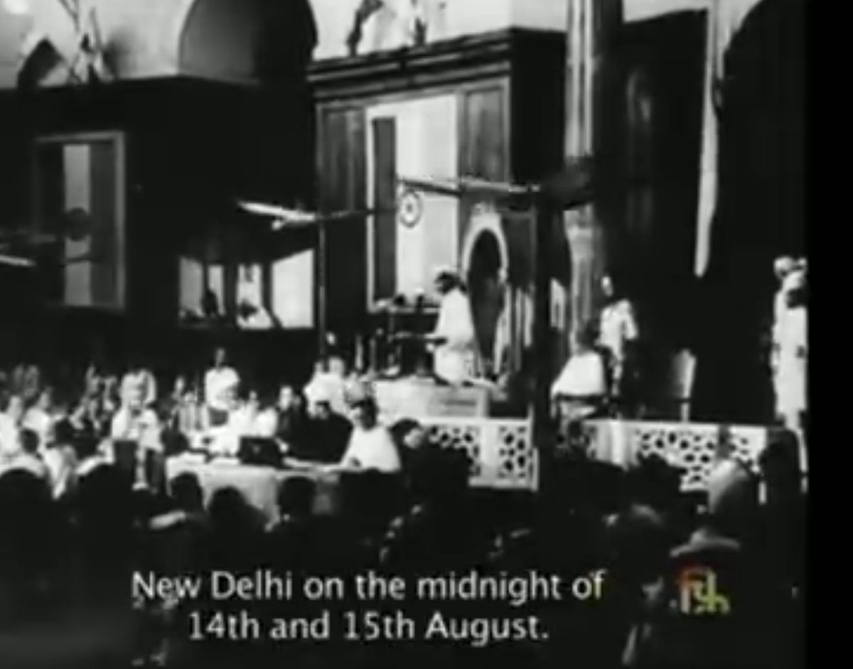 One of the greatest speeches of all time was made on the eve of our Independence. Good time to revisit it especially when the Nehru obsession is at it’s peak today.