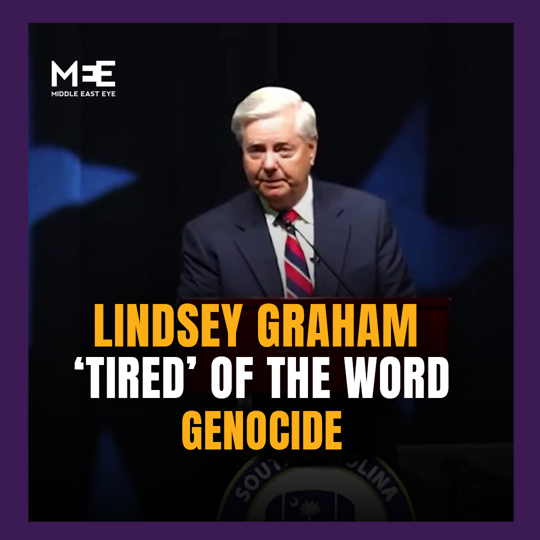 “If America pulls the plug on Israel, God will pull the plug on us.” US Senator Lindsey Graham, who’s seeking re-election next year, expressed vehement support for Israel during his speech at the South Carolina Republican Party’s annual fundraiser on 9 August.