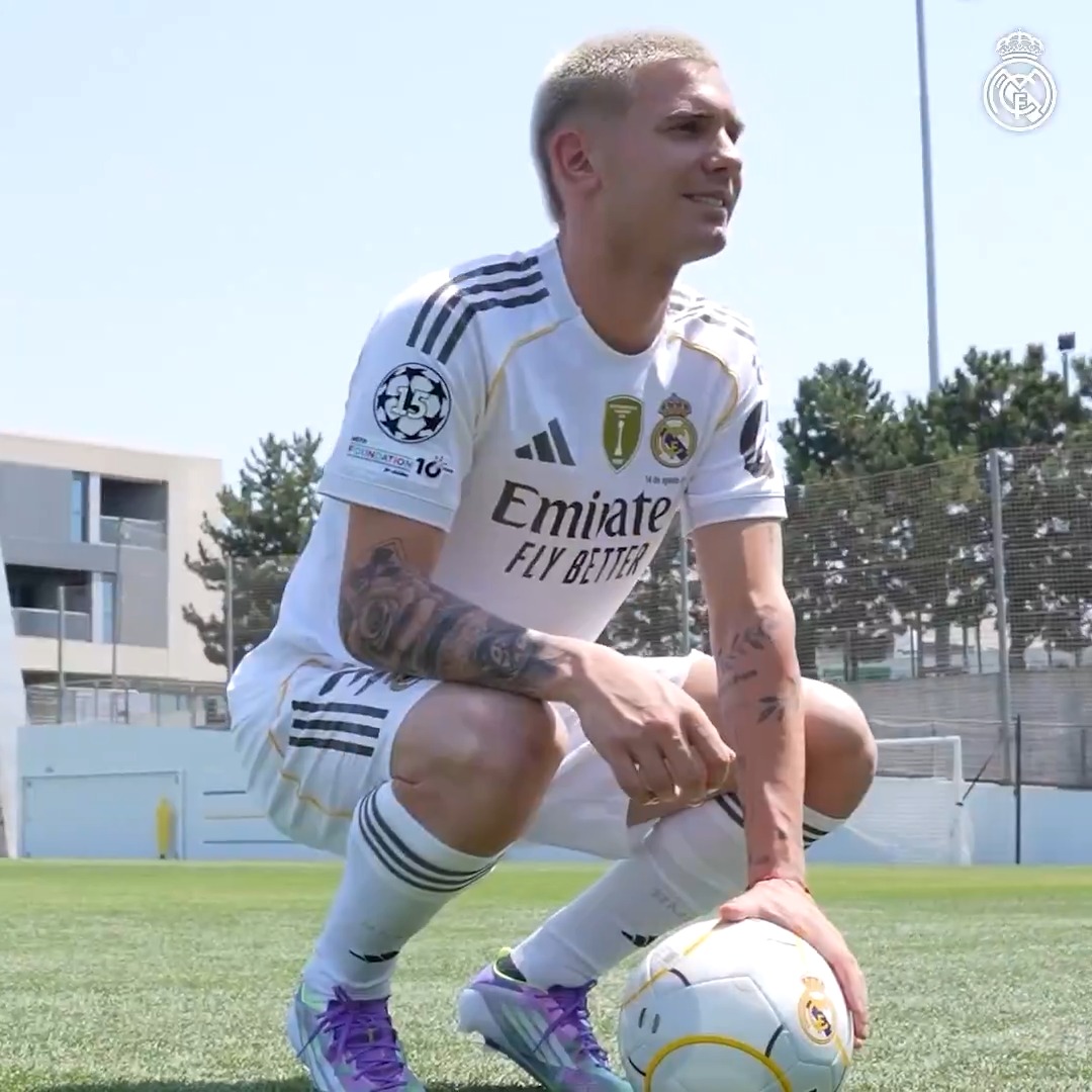 🤍 اليوم الأول لـ ماستانتونو في ريال مدريد! 🎥 الفيديو كامل على RM Play