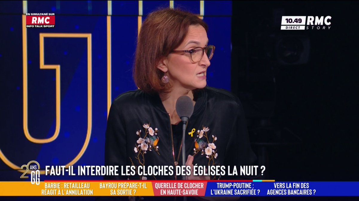 🔕 Faut-il interdire les cloches des églises l'été ? "On s'adapte à l'endroit où on vit", déclare Barbara Lefebvre, enseignante #GGRMC