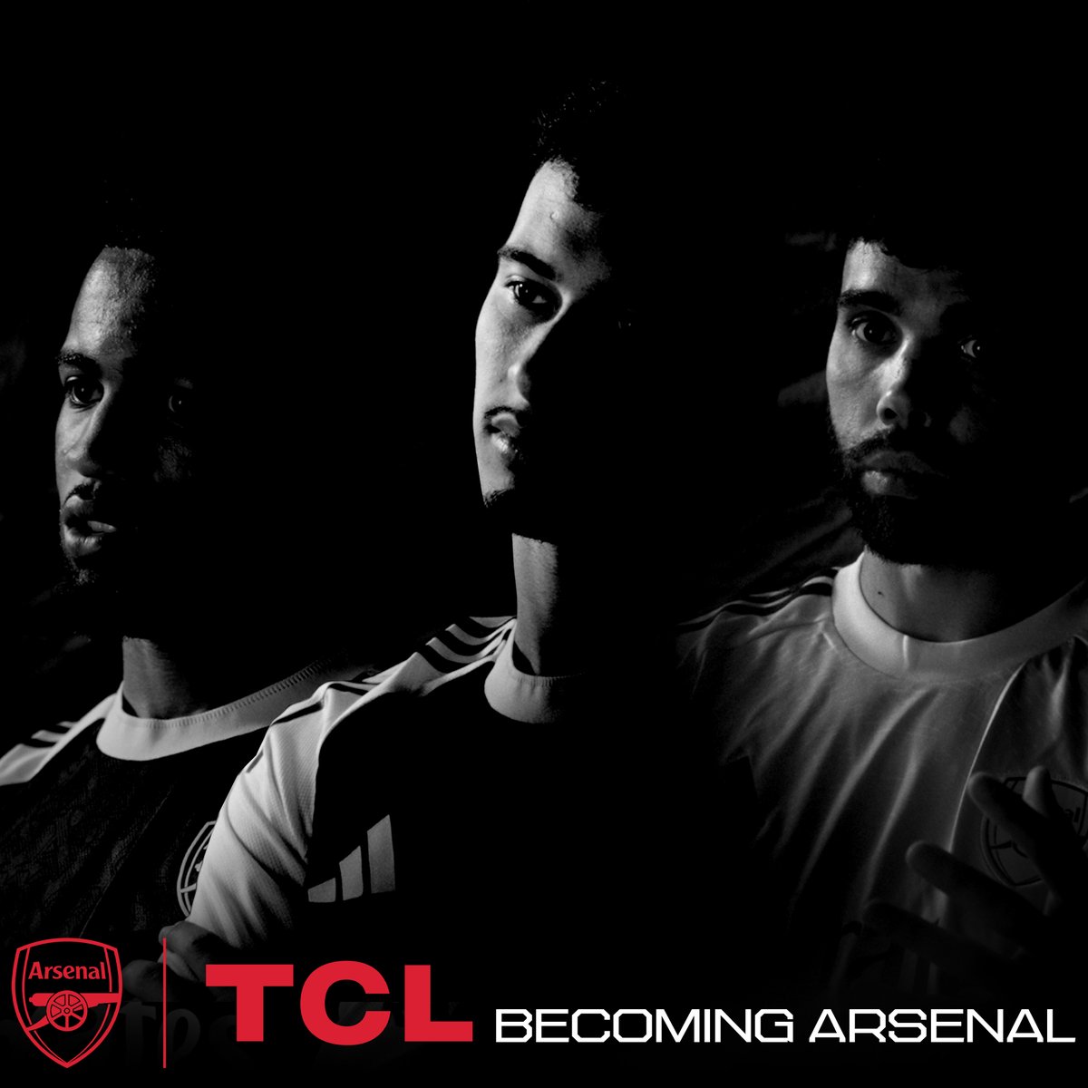 Becoming Arsenal ❤️ Celebrating the stories that inspire greatness every day. 🤝 TCL