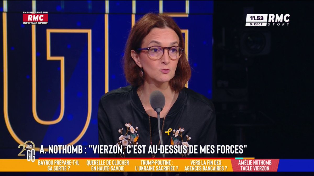 🇫🇷 Amélie Nothomb : "Vierzon c’est au-dessus de mes forces !" "Ce qui me gêne chez Amélie Nothomb, c'est qu'elle parle sans connaître", dit Barbara Lefebvre, enseignante #GGRMC
