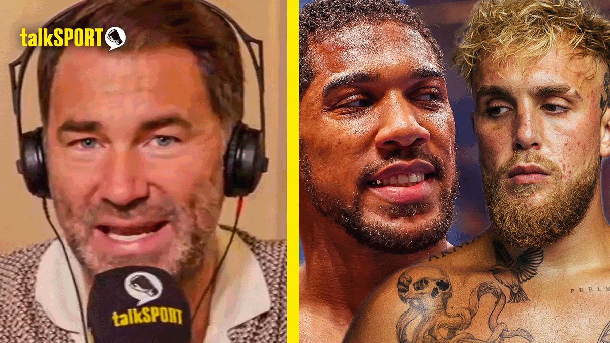 😳 "It's a mismatch!" ⚠️ "People will tune into this for the danger!" Eddie Hearn exclusively tells talkSPORT that Anthony Joshua vs Jake Paul is close to being agreed 😱 Watch in full here: