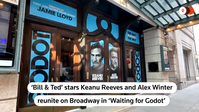 Keanu Reeves will make his Broadway debut this fall, reuniting with longtime friend Alex Winter in ‘Waiting for Godot’