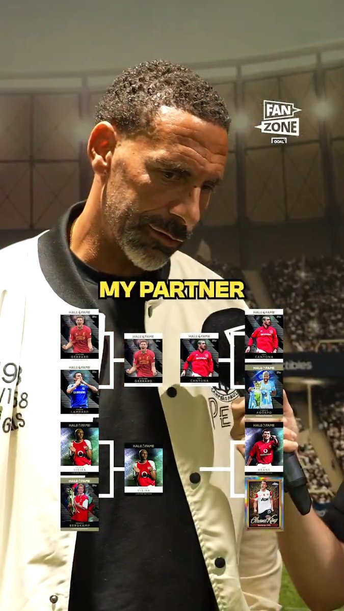 Rio Ferdinand picks between some Premier League icons in football knockout 🥊 @topps
