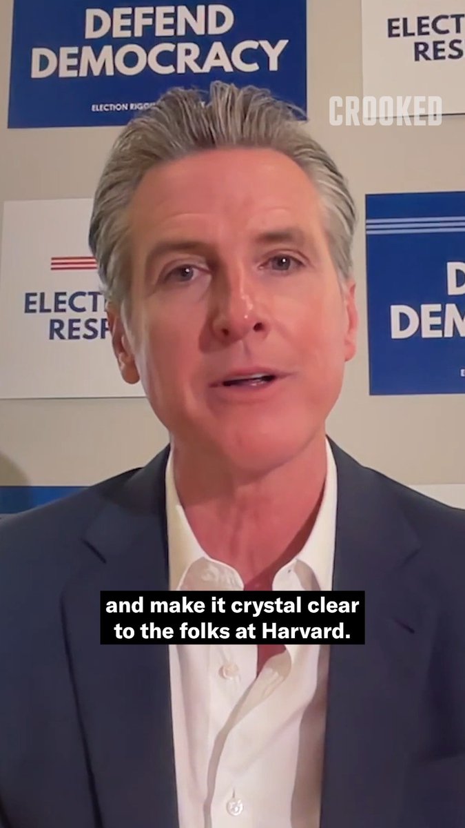 "UCLA is not going to sell their soul like Harvard or Brown or Penn or Columbia." –Governor Gavin Newsom