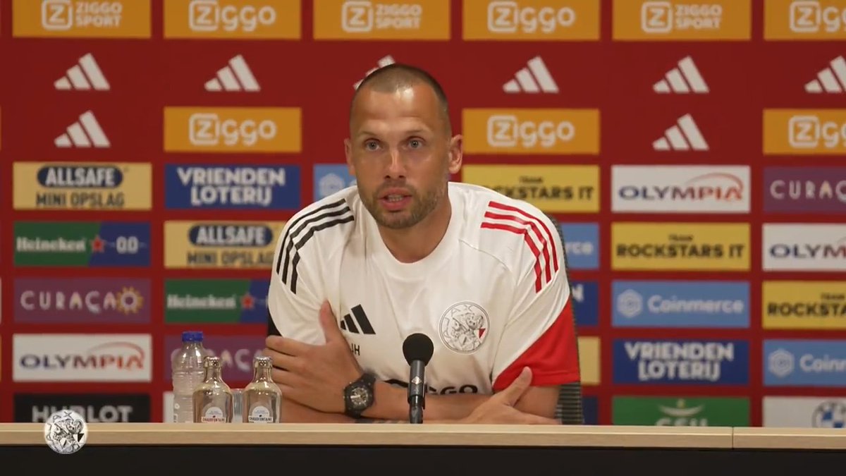 Persconferentie met John Heitinga in aanloop naar Go Ahead Eagles - Ajax! 💬 #gaeaja