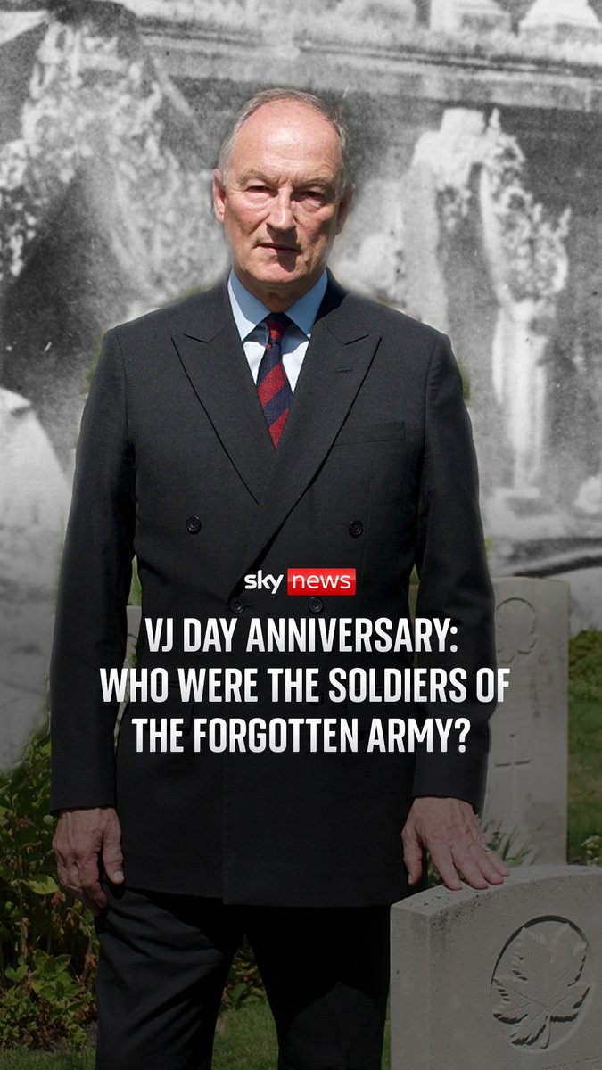 For Victory over Japan Day, Sky’s Alastair Bruce unveils the stories of the 'Forgotten Army', who fought in the Far East campaign. He interviews veteran Joseph Hammond, an Army Benevolent Fund supporter, who fought in Burma. Watch in full: