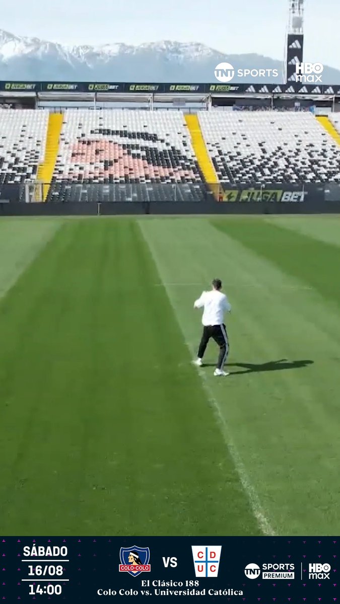 🏁🥊🏟️ ¡UNA VISITA INÉDITA! Ignacio "Jaula" Bahamondes visitó el Momumental en la previa de #ElClásico188, para repasar sus próximos desafíos y conocer en exclusiva el estadio de #ColoColo. 👉Mira la entrevista completa en nuestra canal de YouTube. Disfruta del partido este sábado 16 de agosto desde las 14:00 horas por TNT Sports Premium y #TNTSportsenHBOMax. 📲💻 Link en la BIO 📍