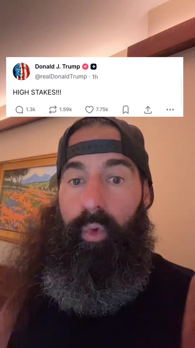 Breaking Trump posted this!
