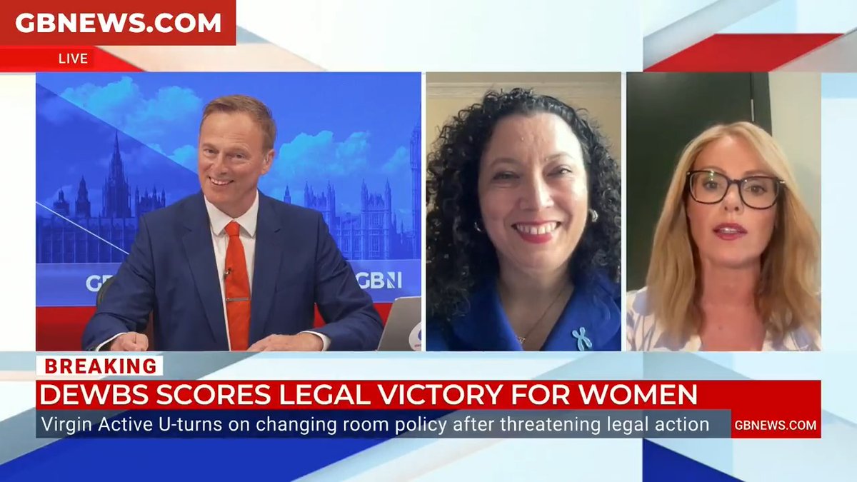 Michelle Dewberry exclusively reveals that Virgin Active has changed its changing-room policy to ensure that biological men are no longer allowed to use its women’s changing rooms. It comes after Michelle Dewberry threatened legal action, with support from charity Sex Matters.
