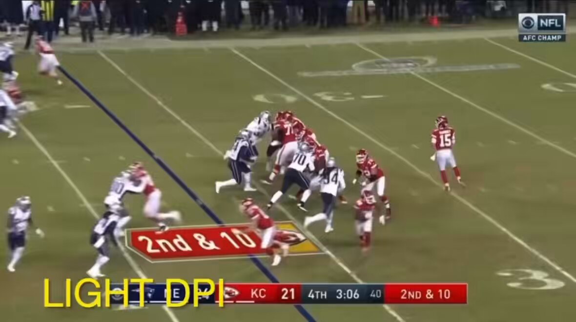 Here’s the charmin DPI, dropped pick, and illegal pick play. Maybe don’t try to lie about things there are a million videos on