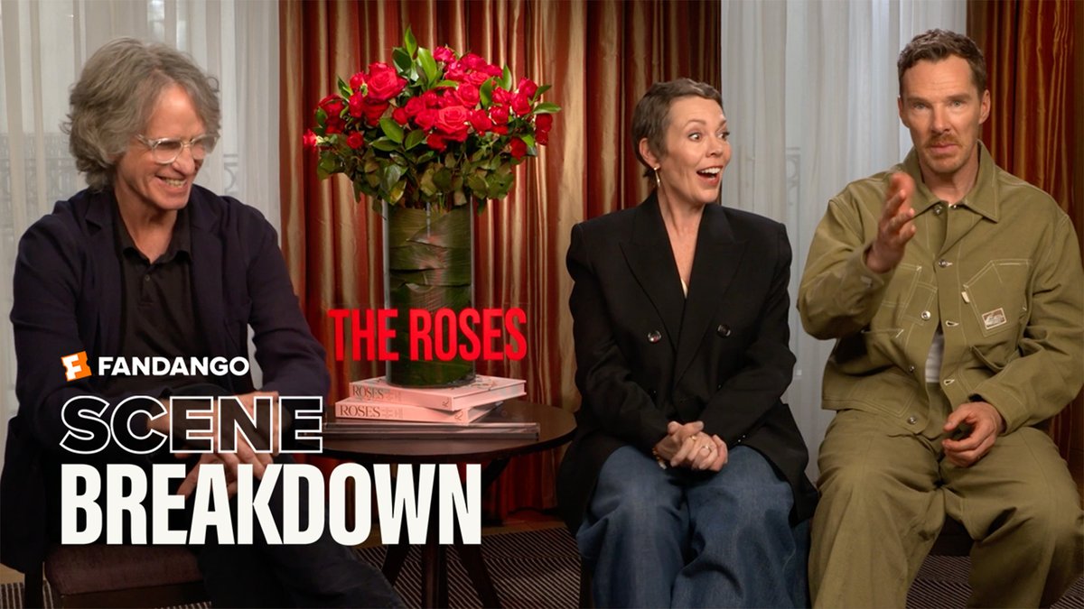 Benedict Cumberbatch, Olivia Colman and director Jay Roach break down a scene from their new film #TheRoses, which hits theaters August 29. Tickets on sale NOW at Fandango -