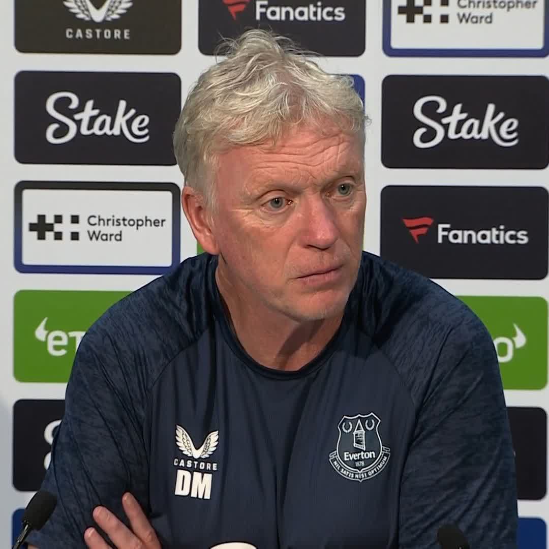 🗣️ "I still need more, we need greater numbers" Everton boss David Moyes is pleased about the club's additions in the transfer window, but wants more signings 🔵