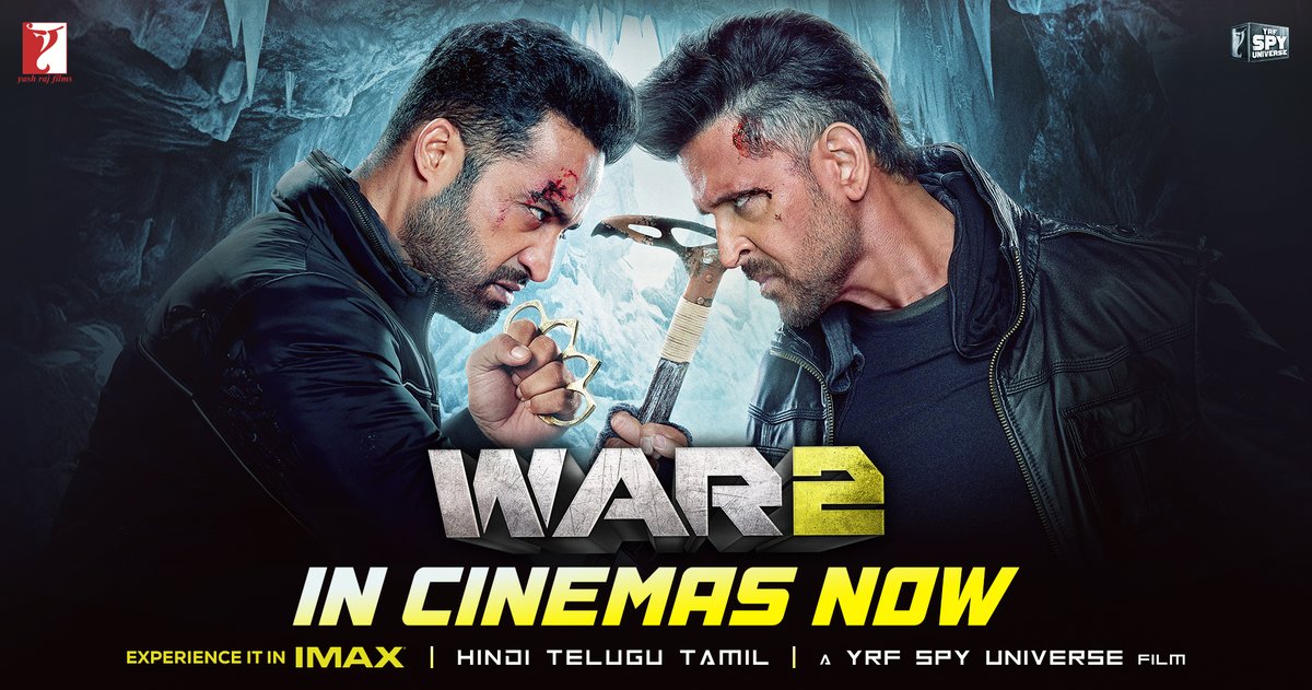 Good Day 2 for #War2....Hindi Excellent Hold