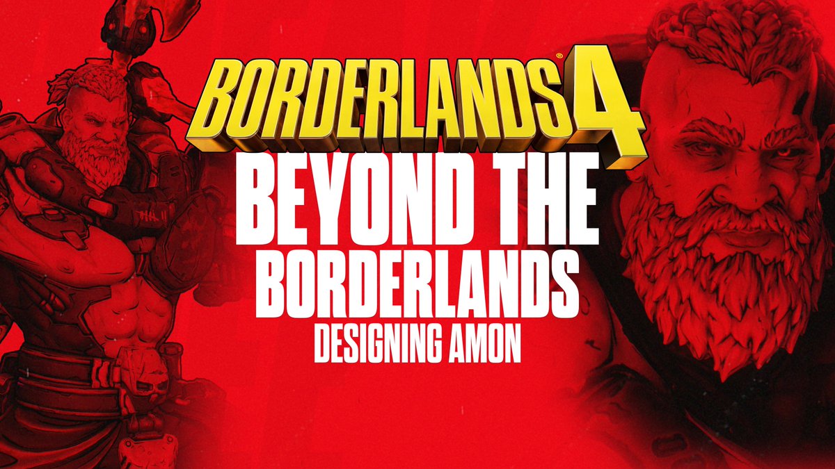 We made him huge. We made him hot. 🥵 Watch BEYOND THE BORDERLANDS #8: Designing Amon now. 🪓