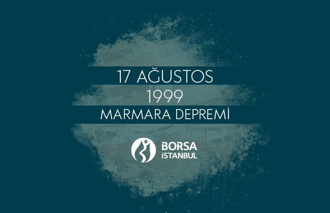 Depremde hayatını kaybeden vatandaşlarımızı unutmadık! Acılarını ilk günkü gibi yüreğimizde taşıyoruz. 17 Ağustos 1999 tarihinde yaşadığımız Marmara Depreminde vefat eden vatandaşlarımızı rahmetle anıyoruz. #17Ağustos #MarmaraDepremi #Borsaİstanbul