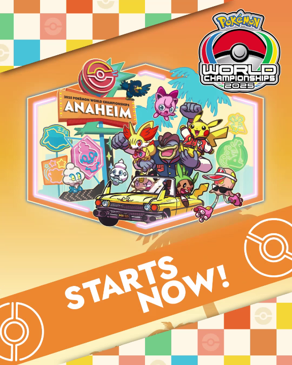 #PokemonWorlds officially kicks off today! ⚡🏆 Stay tuned to our social channels as Trainers from across world 🗺️ arrive at Anaheim, California to compete and to celebrate Pokémon!