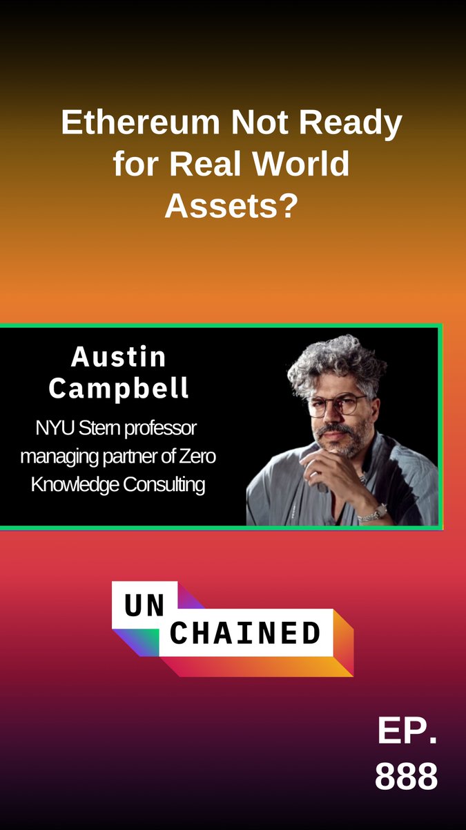 I wonder what Tom Lee (Thomas (Tom) Lee (not drummer) FundstratDirect.com) has to say about this 👇 claims ETH isn’t ready for real-world assets 🚫 He warns a compromised USDC or USDT contract could break everything, and ETH’s tooling isn’t there yet