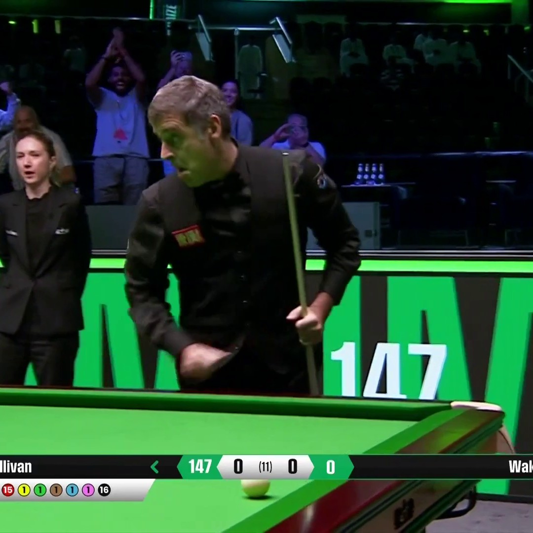 🚨Ronnie O'Sullivan MAXIMUM! The Rocket opens the semi-final in Saudi Arabia with a 147! 🚀🤯