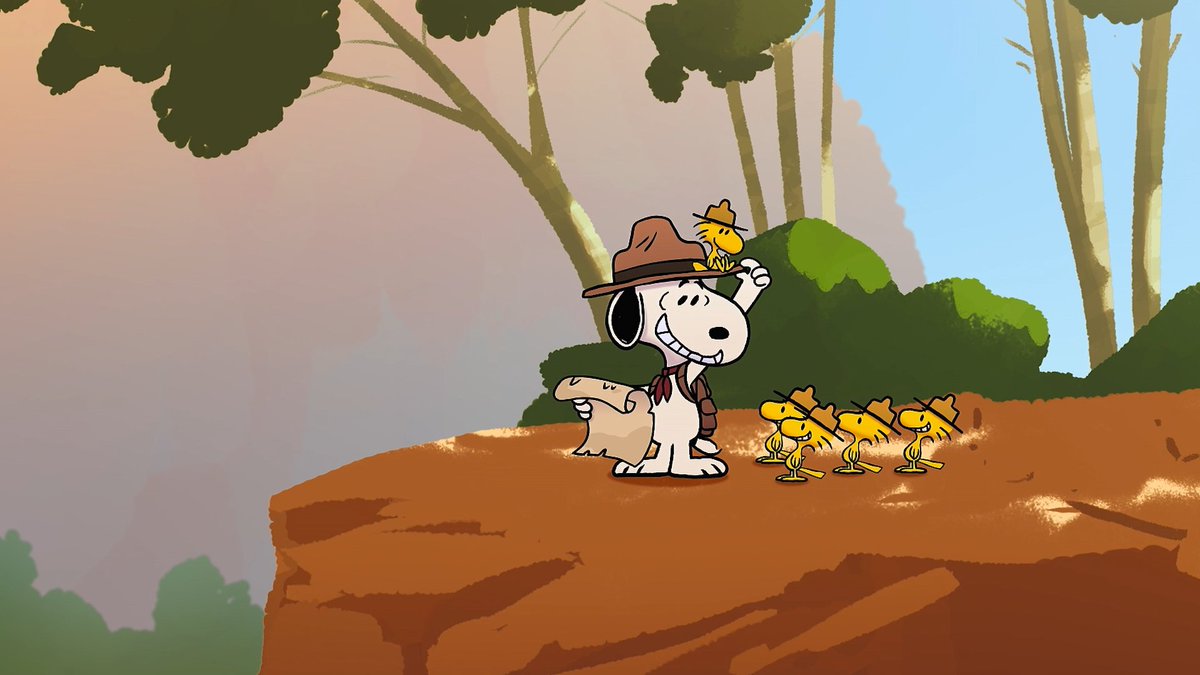 Learning the ropes. #SnoopyPresentsASummerMusical — Now Streaming