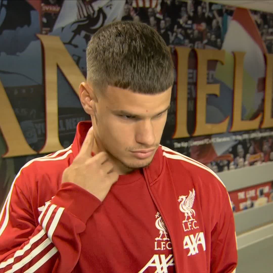 "We are Liverpool and we are ready for every challenge" 😤 Milos Kerkez shares his thoughts ahead of Liverpool vs Bournemouth