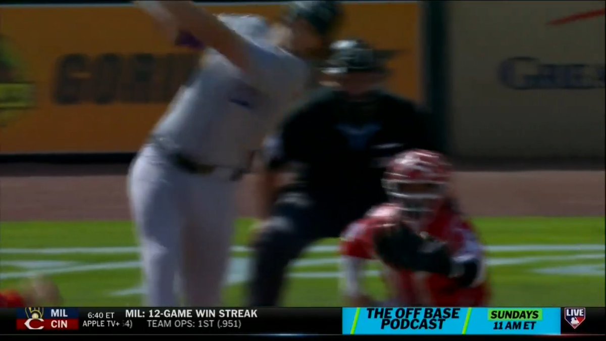 "This is a team that is going to get better as the season goes along." - Ron Darling on the Cincinnati Reds