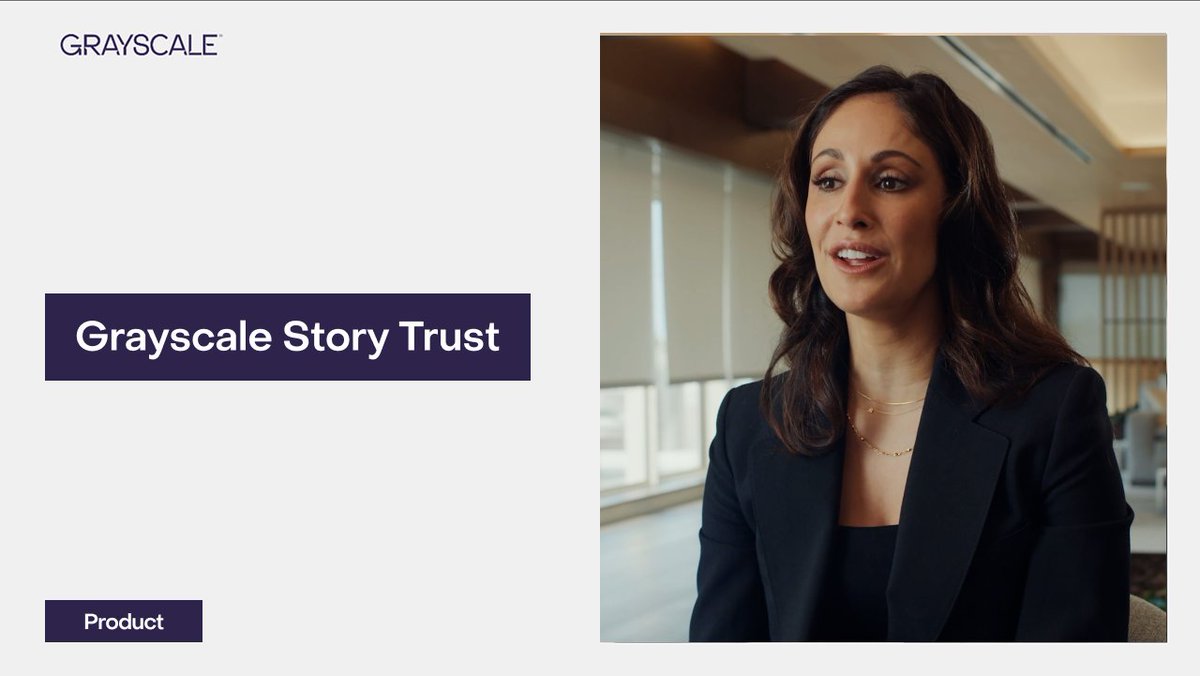 Introducing Grayscale Story Trust $IP Open to eligible accredited investors. Learn more about Grayscale Story Trust, and see important disclosures: - Private placement securities are speculative, illiquid, and entail a high level of risk, including the risk that an investor could lose their entire investment.