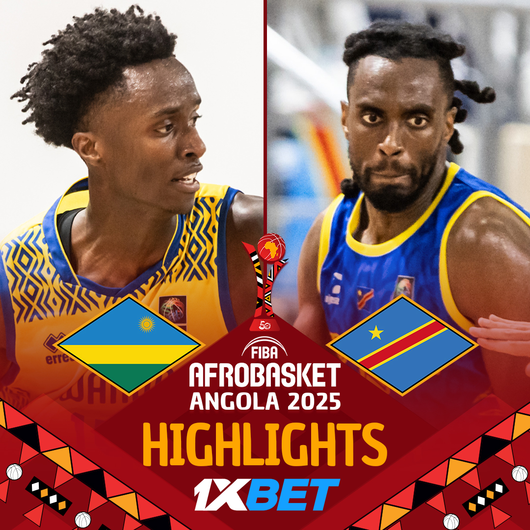 🥵 An intense game from start to finish! Re-live the best moments from 🇷🇼 Rwanda v DR Congo 🇨🇩 matchup! 🔥 #AfoBasket #TheTimeIsNow | 1XBET Highlights