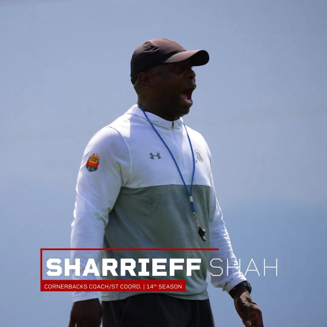 New episode of 𝐔𝐧𝐝𝐞𝐫 𝐓𝐡𝐞 𝐇𝐞𝐚𝐝𝐬𝐞𝐭! Bill Riley chats with Cornerback Coach/Special Team Coordinator, Sharrieff Shah (Sharrieff Shah Sr.), about his coaching career and his thoughts on the upcoming season. Full episode available on all major podcast platforms!