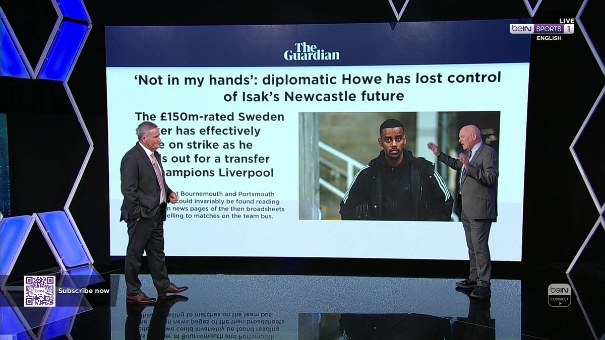 👀 "I've also heard that Real Madrid might be in the frame..." 👋 "He'll be like a virus in the dressing room, just get him out and move on!" Richard Keys and Andy Gray on Alexander Isak's future. #beINPL #NUFC