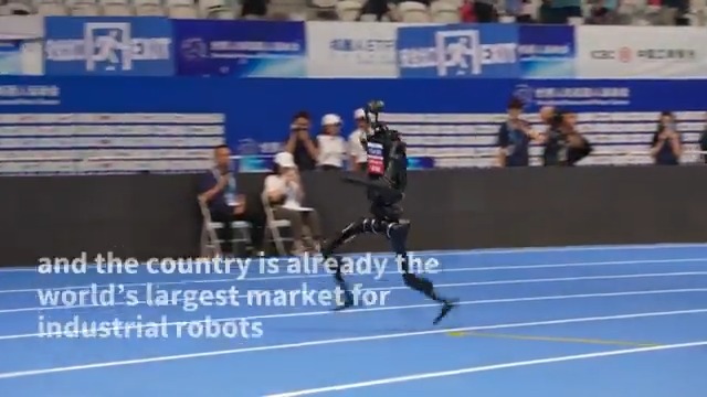 VIDEO Kicking, sprinting, twirling and even drumming, more than 500 androids take part in the world's first-ever humanoid robot games. Teams from 16 countries have gathered in Beijing to compete in events ranging from hurdles to five-a-side football 📹
