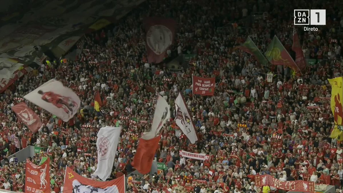 And you'll never walk alone ❤️ #DAZNPremier
