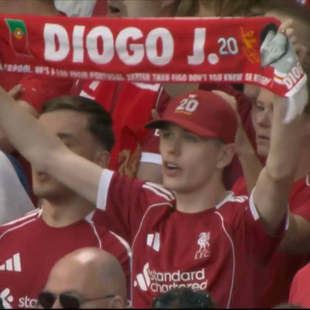 "You'll Never Walk Alone" rings out for the first time this season, sung with heavy hearts.