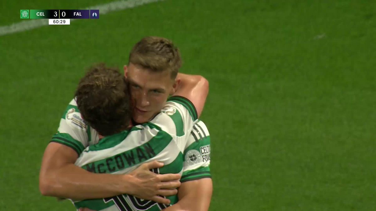 Dane Murray marks his new deal with his first Celtic goal! #CELFAL | #PremierSportsCup | #CelticFC🍀