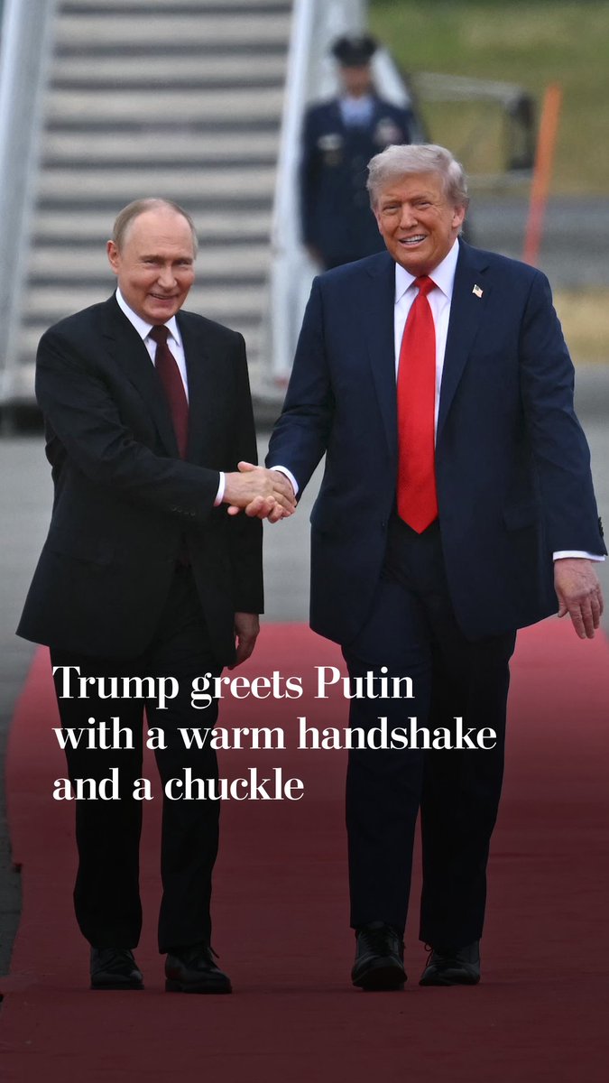 President Trump and Russian President Vladimir Putin begin high-stakes talks in Alaska that hold the potential to end the Kremlin’s war in Ukraine and shape the course of security in Europe for a generation.