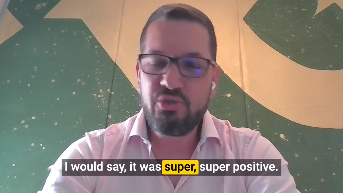 🚀 ETH RALLY: The recent ETH rally is "super, super positive," says Patrick Heusser of Sentora (previously IntoTheBlock), who notes the ETH/BTC ratio is a "crazy chart" and believes "we're still good, we're on the way."