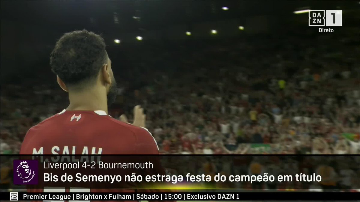 Salah ficou em lágrimas com os adeptos do Liverpool a entoarem o cântico de Diogo Jota... ❤️‍🩹